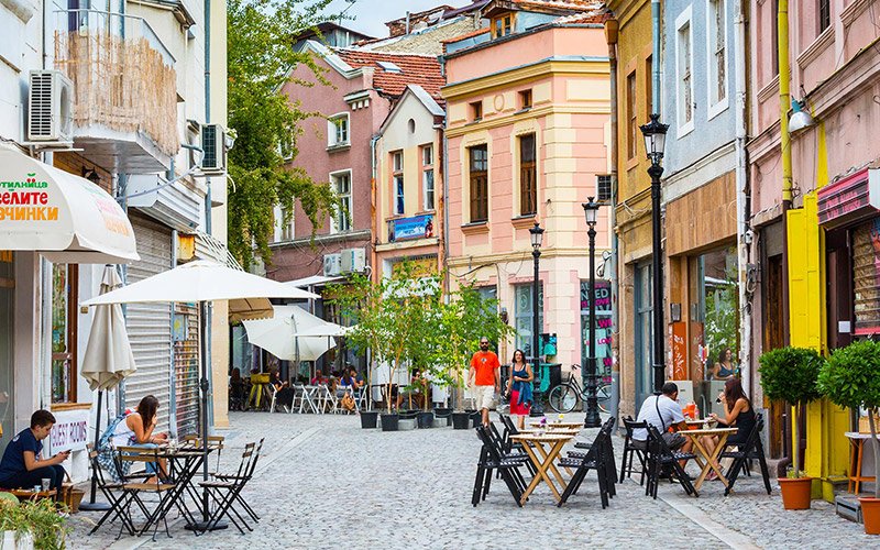 Wine in Kapana, Plovdiv