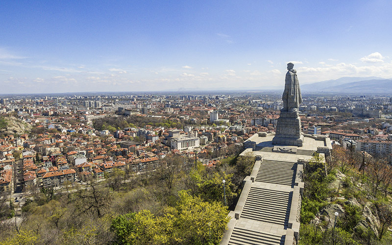 The hills of Plovdiv