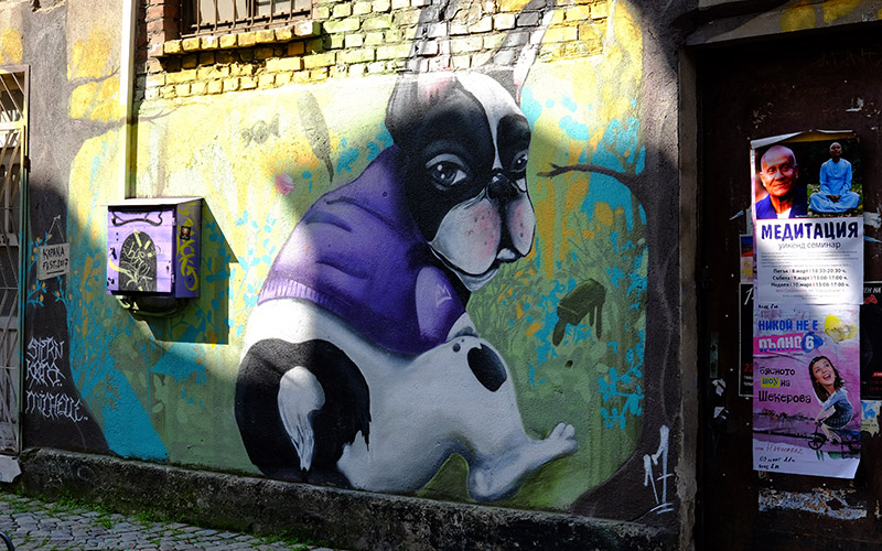 Plovdiv Graffiti & Street Art in Kapana