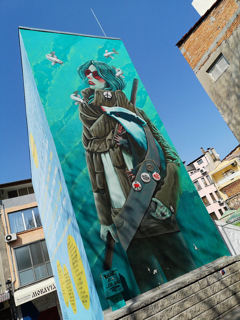 Plovdiv Graffiti & Street Art in Kapana