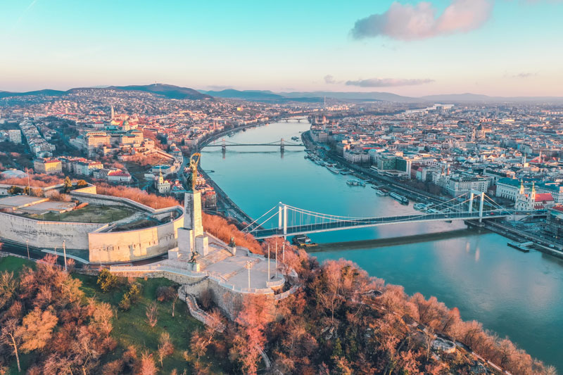 Budapest in Hungary